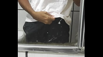 Preview 1 of Apex Chat - amateur man excited in the bathroom