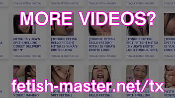 Preview 4 of Beeg Grade 6 - Japanese Asian Tongue Spit Face Nose Licking Sucking Kissing Handjob Fetish - More at fetish-master.net