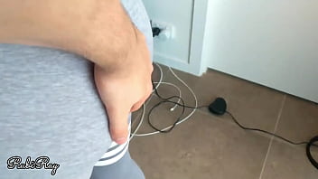 Preview 1 of Skyla Novea Monique - He cums in my panties and yoga pants before I hit the Gym