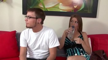Preview 2 of Son Studen Sex Father - Hot,  beautiful girl wanted to get laid right away.