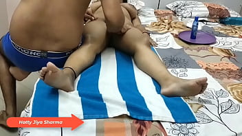 Preview 2 of Desi Girl Camera - Today jiya bhabi taking full body massage from indian hot sexy  boy