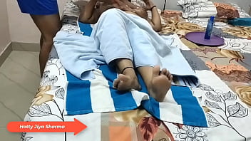 Preview 1 of Desi Girl Camera - Today jiya bhabi taking full body massage from indian hot sexy  boy