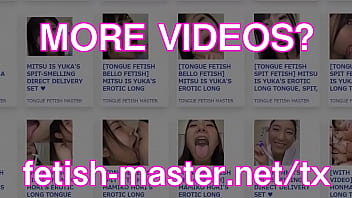 Preview 4 of Swap Lingerie - Japanese Asian Tongue Spit Face Nose Licking Sucking Kissing Handjob Fetish - More at fetish-master.net