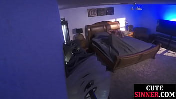 Preview 1 of Germany Man With Turkish Girl - Curvy babe deepthroating secret lover before fucking