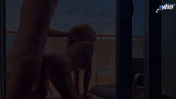 Preview 2 of Alice Legal Porno - End of the year at Cruzeiro,  we fucked on board 1winModels #Horny1winYear