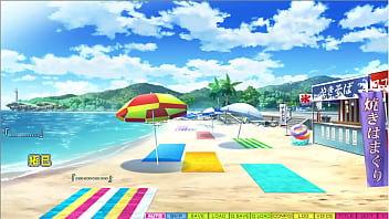 Preview 2 of Sloppy Play - Limit Over - Manami Love Route 2 - Beach Banging