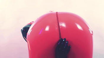 Preview 1 of Mom And Son Share Cock Bisexual - Latex MILF loves to seduce. Arya Grander