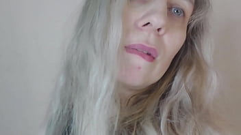 Preview 1 of Triple Tulips - Milf in red masturbates and gets an orgasm and a wet pussy