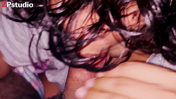 Preview 1 of Japanes Cut - Mamada sensual de mi hermanastra Frida me corro con mucha leche en su boquita