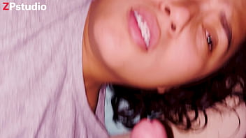 Preview 4 of Japanes Cut - Mamada sensual de mi hermanastra Frida me corro con mucha leche en su boquita