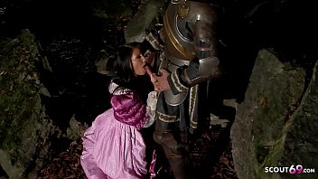 Preview 1 of Small Greens - Hot Teen Maid Jenny Deep Anal at middle Ages Porn Parody