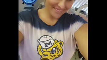 Preview 4 of Desi Muslim Sexy Bf - It&#039_s almost GAME TIME!??〽️ GO BLUE! 〽️??????????