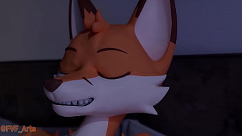 Preview 3 of Atrc - Furry Fox jerking off with his new toy - Foxdee