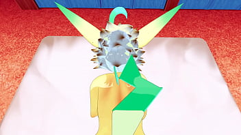 Preview 4 of Ahlam Alshamsi - POKEMON LEAFEON GIRL teases you and lets you pound her RELENTLESSLY [KOIKATSU]