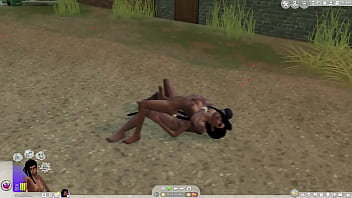 Preview 1 of Uzcbobveh - futa getting fucked and fucking others sims 4