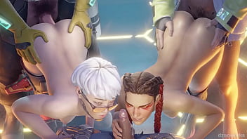 Preview 3 of Oled Pussy - Apex Legend&#039_s Hard Blow (dzooworks)