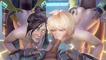 Preview 1 of Oled Pussy - Apex Legend&#039_s Hard Blow (dzooworks)