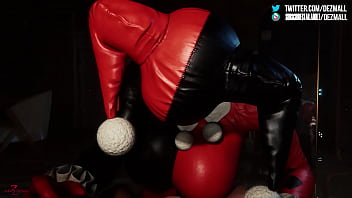Preview 2 of Sunny Leone Tucked By - The Rise of a Villain (Harley Quinn)
