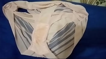 Preview 1 of Old Brather - My dirty,  wet panties at the end of the day