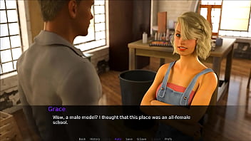 Preview 3 of Kempink - Let&#039_s Play: Nudist School | Part 9: On a date with Lena