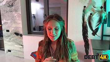 Preview 1 of 12yaer Boy And Girl - DEBT4k. Young fortune-teller with firm tits and nice ass provided a magical ritual with her pussy