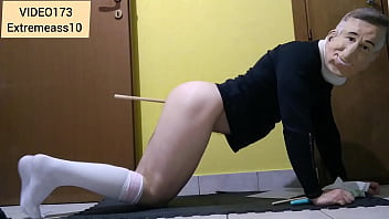 Preview 2 of Tied Up Handjob Tease - Anal dinner for three (2nd position)