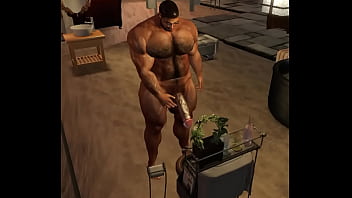 Preview 4 of Fingering Shit - massive hairy hunk john urschel takes a piss