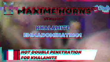 Preview 2 of Woman Boy Sex Movies - La sc&egrave_ne de sexe hardcore avec khalamite et Emmadominatric1 vous fera perdre la t&ecirc_te De la domination &agrave_ la soumiss...