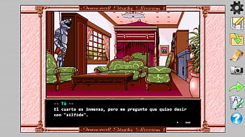 Preview 1 of Nude Abi Kiz Kardes Porno - Immoral Study - ESPA&Ntilde_OL - Scenario 1: Shirakawa Reiko - Retro Visual Novel - Full Gameplay - Scoop Software - (Year 1995)