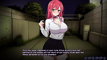 Preview 4 of Handjob Cumshot Compli - Let&#039_s Play: Tales of Lustful Love | Lovely subway star