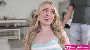 Preview 2 of Porn Slave Freedom - XFamilyPies.com - Big ass teen stepsister Haley Spades seduced stepbro and he couldnt resist fucking her