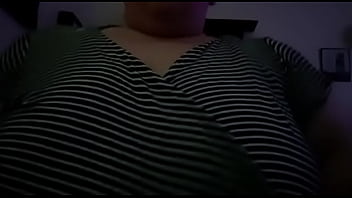 Preview 3 of Phim Sex Gay Hiep Dam Boy Online - Wife playing with huge tits around house