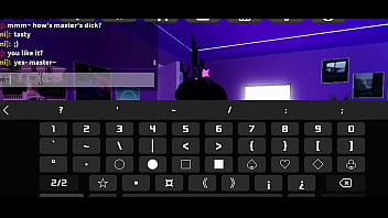 Preview 1 of Hot Stirper - Roblox Master gives training to new slutty slave