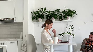 Preview 1 of Brazzer Poelrn - Elegant home fuck with Dean