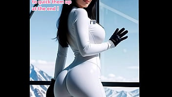 Preview 2 of Hfull Hd Sister - Week-End at the Ski Resort - Part 3 - AI Illustrated Leather Porn Dream