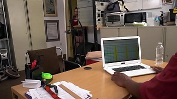 Preview 1 of Korian School - Rebel teen is getting her ass fucked hard by her black boss in doggystyle.