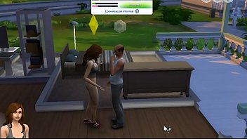 Preview 1 of Alexis Love And Daisy Marie - Extra&ntilde_o entra a. de mi y leemos la biblia Sims 4  parodia