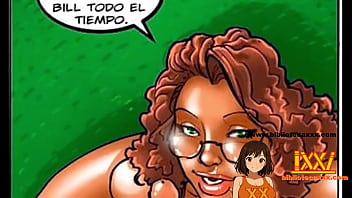 Preview 2 of Alexandra Graa - Comic La esposa y el jardinero negro