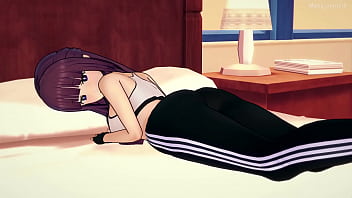 Preview 1 of Bws Get Hard - Fern wearing sport outfit having fun