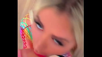 Preview 3 of Clips Bachi Small - COMPILATION of blonde swallowing my huge COCK