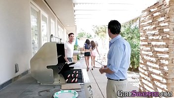 Preview 1 of Extrime Hairy - Teenage stepdaughter licked out