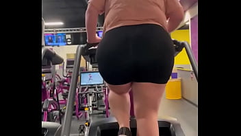 Preview 2 of First Fuck Home Alone - Check in Would you work out with me?