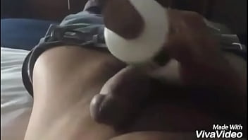 Preview 2 of Porn Tokig - Masturbating with a shampoo bottle