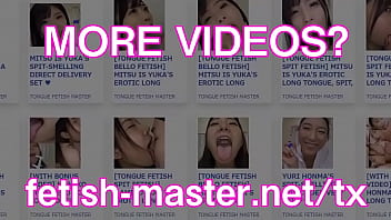 Preview 4 of Webwebcamyy - Japanese Asian Tongue Spit Face Nose Licking Sucking Kissing Handjob Fetish - More at fetish-master.net