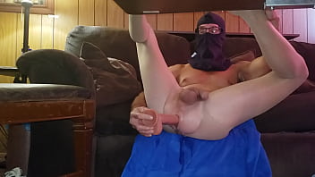 Preview 4 of Tricked Sister Gloryhole - Lifting my legs to get the perfect rhythm