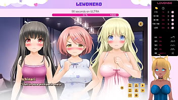 Preview 3 of Girlfriends Cheating Drugs - VTuber LewdNeko Plays Love Cubed Part 6