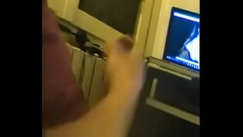 Preview 1 of Menanal Dog - Mentre guardo una webcam di una sexy girl