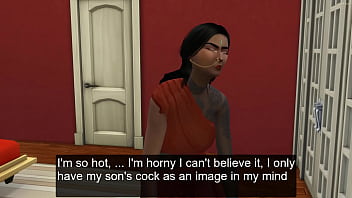 Preview 2 of Ameri Rape - Indian step Mom and Step Son after he finds her naked in her room and he couldn&#039_t refrain himself