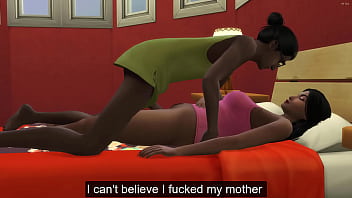 Preview 3 of Ameri Rape - Indian step Mom and Step Son after he finds her naked in her room and he couldn&#039_t refrain himself