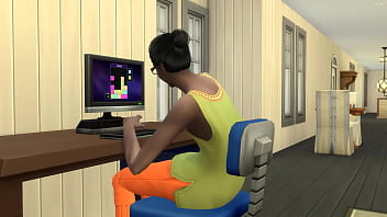 Preview 1 of Ameri Rape - Indian step Mom and Step Son after he finds her naked in her room and he couldn&#039_t refrain himself